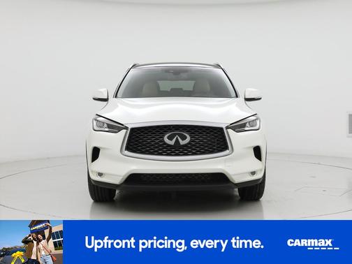 White 2022 INFINITI QX50 Luxe