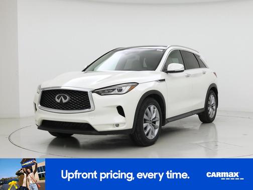 White 2022 INFINITI QX50 Luxe