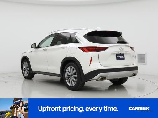 White 2022 INFINITI QX50 Luxe