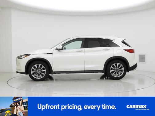 White 2022 INFINITI QX50 Luxe