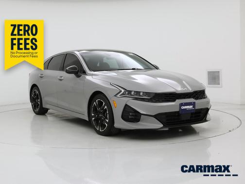 Gray 2022 Kia K5 GT-Line