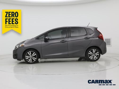 Gray 2017 Honda Fit EX