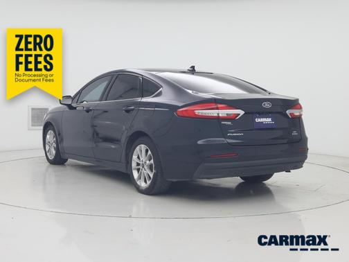 Blue 2020 Ford Fusion Hybrid SE