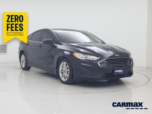 Blue 2020 Ford Fusion Hybrid SE