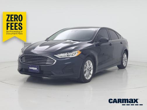Blue 2020 Ford Fusion Hybrid SE