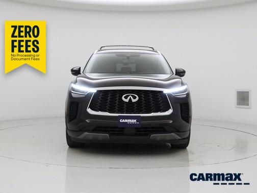 Black 2023 INFINITI QX60 Sensory