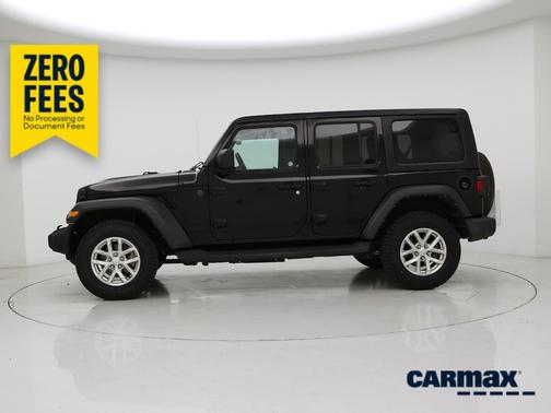 Black 2023 Jeep Wrangler Unlimited Sport S