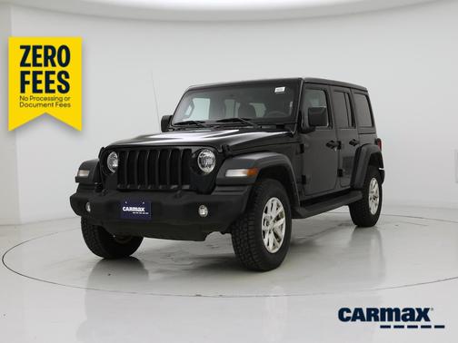 Black 2023 Jeep Wrangler Unlimited Sport S