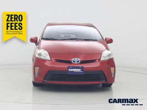 Red 2014 Toyota Prius Three