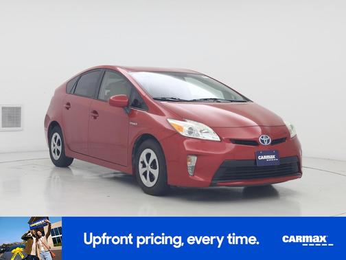 Red 2014 Toyota Prius Three