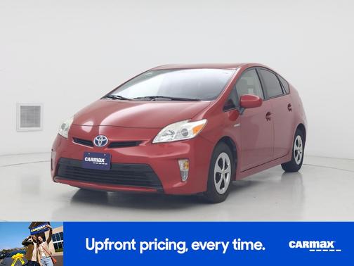 Red 2014 Toyota Prius Three