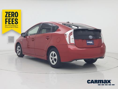 Red 2014 Toyota Prius Three
