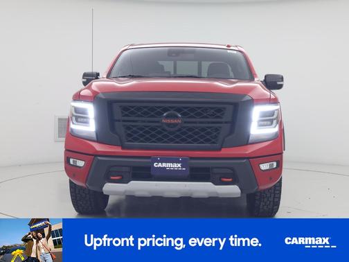 Red 2021 Nissan Titan PRO-4X