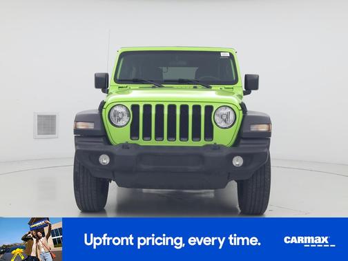 Green 2021 Jeep Wrangler Unlimited Sport Altitude
