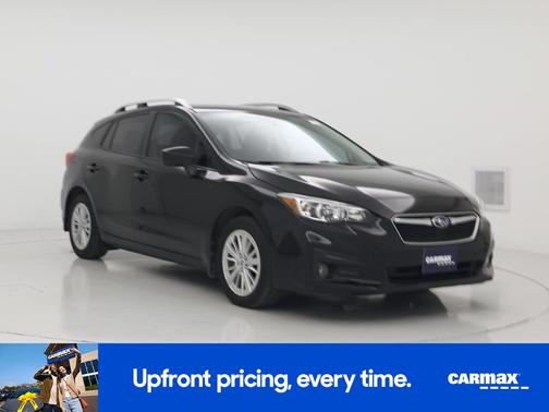 Black 2018 Subaru Impreza 2.0I Premium
