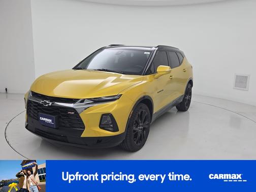 Yellow 2022 Chevrolet Blazer RS