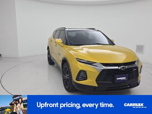Yellow 2022 Chevrolet Blazer RS