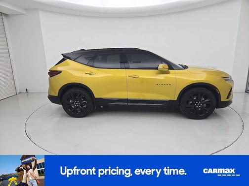 Yellow 2022 Chevrolet Blazer RS