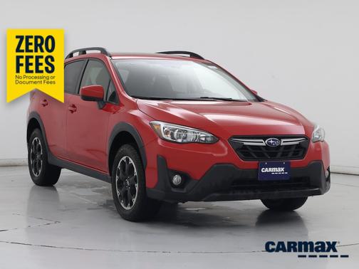 Red 2021 Subaru Crosstrek Premium