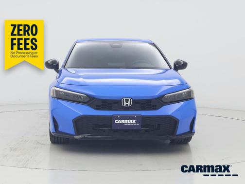 Blue 2025 Honda Civic Sport