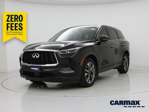 Black 2023 INFINITI QX60 Luxe