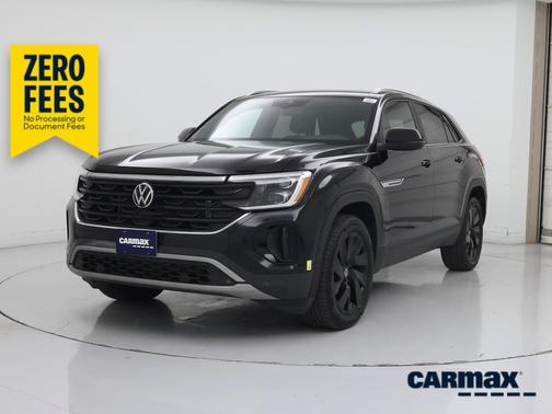 Black 2025 Volkswagen Atlas Cross Sport SE w/Tech