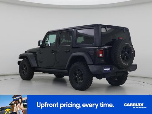 Black 2022 Jeep Wrangler Unlimited Willys
