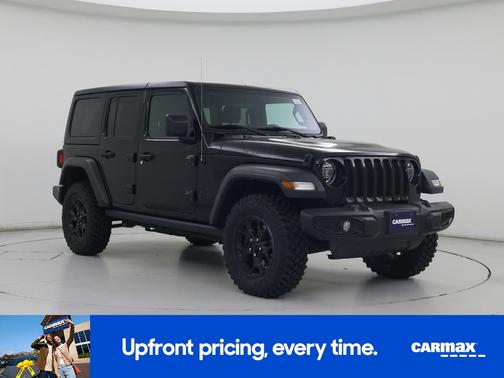 Black 2022 Jeep Wrangler Unlimited Willys