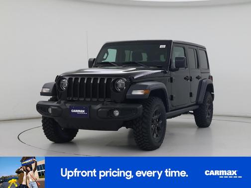 Black 2022 Jeep Wrangler Unlimited Willys
