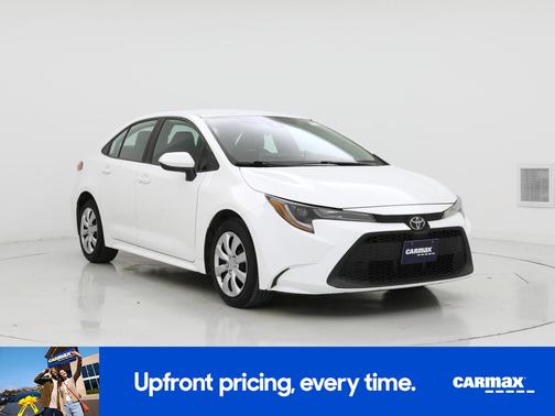 White 2021 Toyota Corolla LE