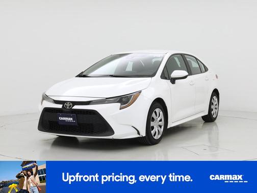 White 2021 Toyota Corolla LE