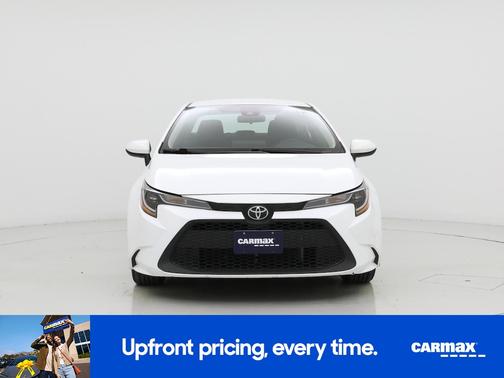 White 2021 Toyota Corolla LE