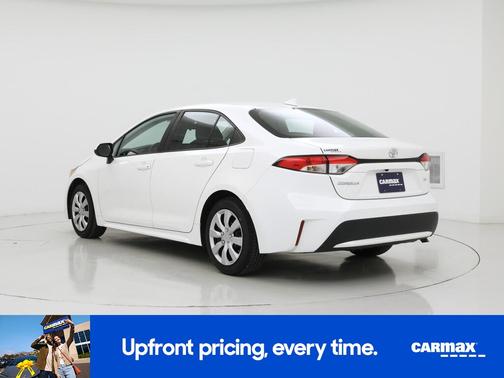 White 2021 Toyota Corolla LE