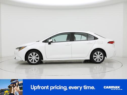 White 2021 Toyota Corolla LE