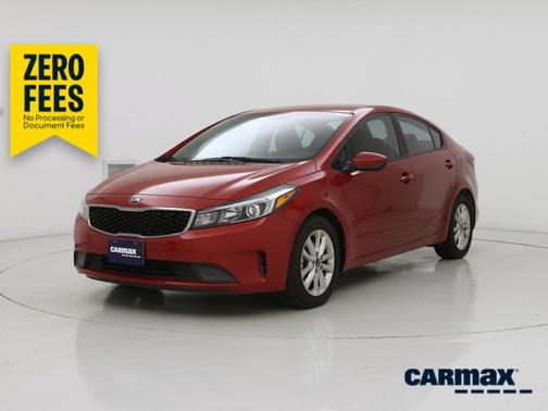 Red 2017 Kia Forte S