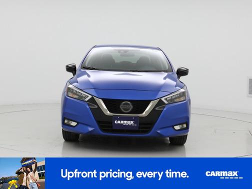 Blue 2021 Nissan Versa SR