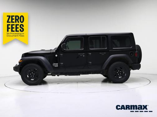 Black 2018 Jeep Wrangler All-New Unlimited Sport