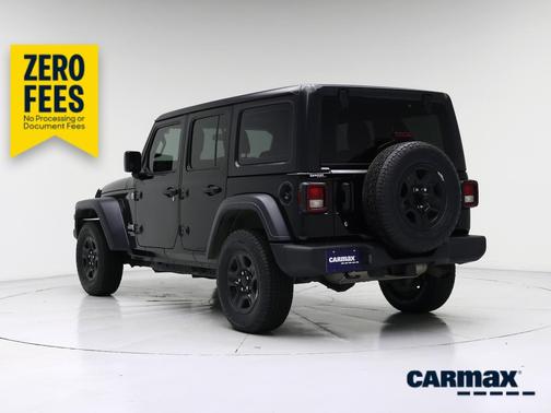 Black 2018 Jeep Wrangler All-New Unlimited Sport