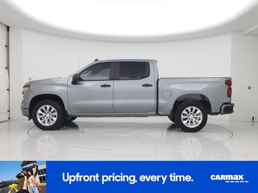 Gray 2024 Chevrolet Silverado 1500 Custom