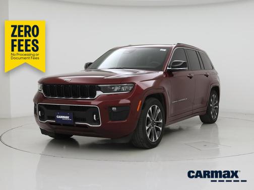 Red 2023 Jeep Grand Cherokee Overland