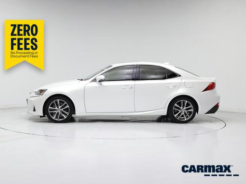 White 2020 Lexus IS 300