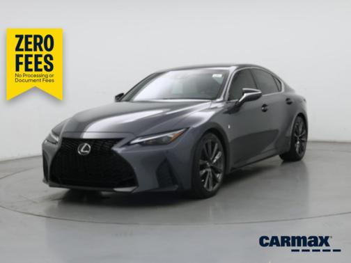 Gray 2021 Lexus IS 350 F-Sport