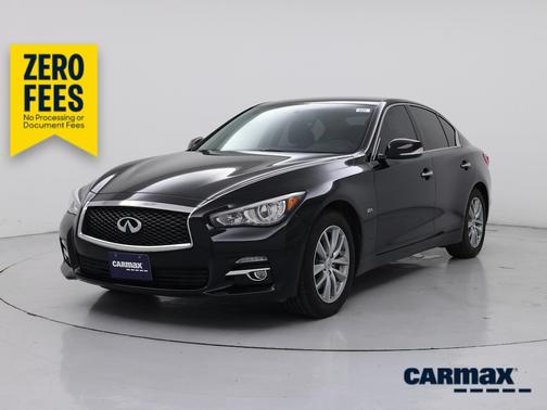 Black 2017 INFINITI Q50