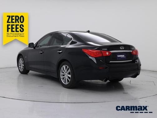 Black 2017 INFINITI Q50