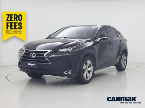 Black 2017 Lexus NX 200t