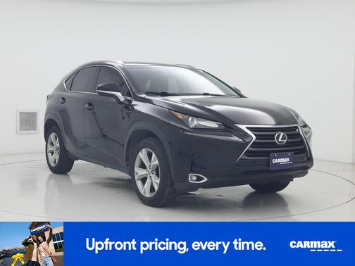 Black 2017 Lexus NX 200t