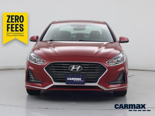 Red 2018 Hyundai SONATA Limited
