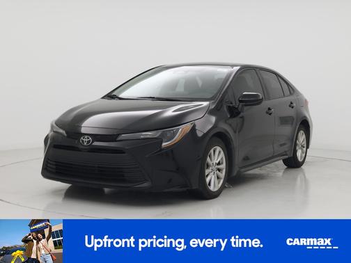 Black 2023 Toyota Corolla LE