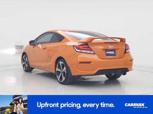 Orange 2014 Honda Civic SI