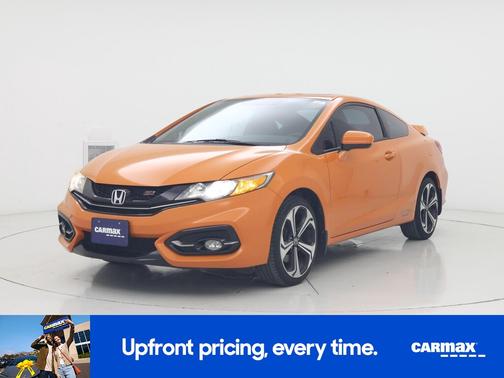 Orange 2014 Honda Civic SI